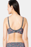 Amante Padded Wired Full Coverage T-Shirt Bra - Wilderness Fl. Pr — thumbnail 3